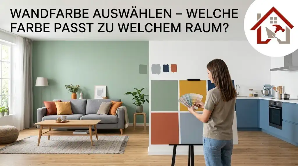Wandfarbe für Wohnräume auswählen